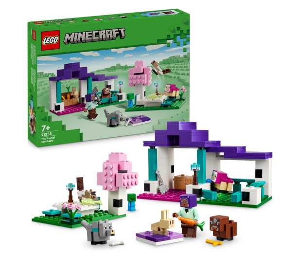 LEGO Minecraft 21253 Rezerwat zwierząt - 1202544 - zdjęcie 2